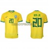 Original Fußballtrikot Brasilien Vinicius Junior 20 Heimtrikot WM 2022 Für Herren